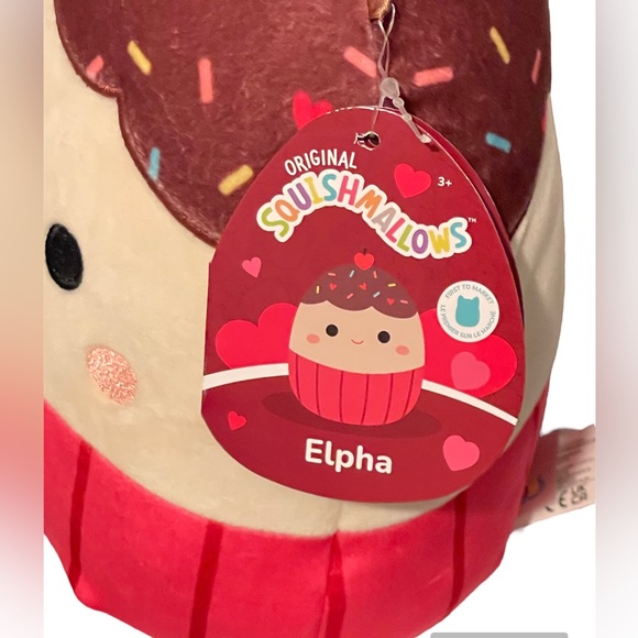 Squishmallow Elpha the Cupcake 8" first to market NWT - Picture 4 of 5
